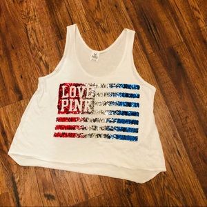 PINK tank top size XS